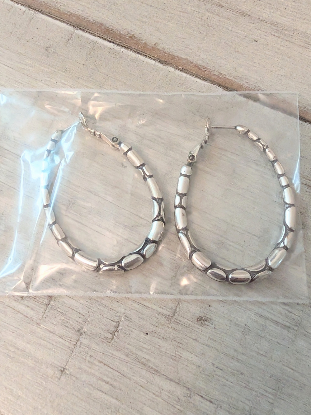 Brighton Pebble Oval Earrings